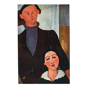 JACQUES LIPCHITZ AND WIFE, THE MARRIAGE BY AMEDEO MODIGLIANI