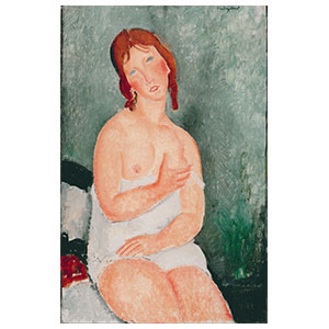 the little milkmaid or la petite laitiere by amedeo modigliani