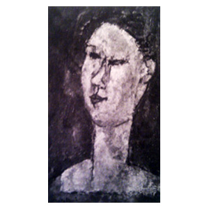 woman head - Amedeo Modigliani