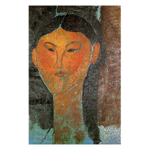 BEATRICE HASTINGS HEAD BY AMEDEO MODIGLIANI