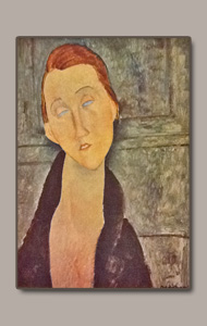 the young swedish by amedeo modigliani