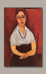 elena picard by amedeo modigliani