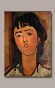 Portrait of a Woman by amedeo modigliani
