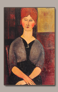 femme a la perruque by amedeo modigliani