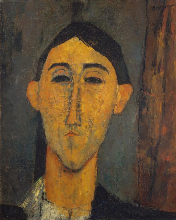 Man Head - Mateo Alegría by Amedeo Modigliani 