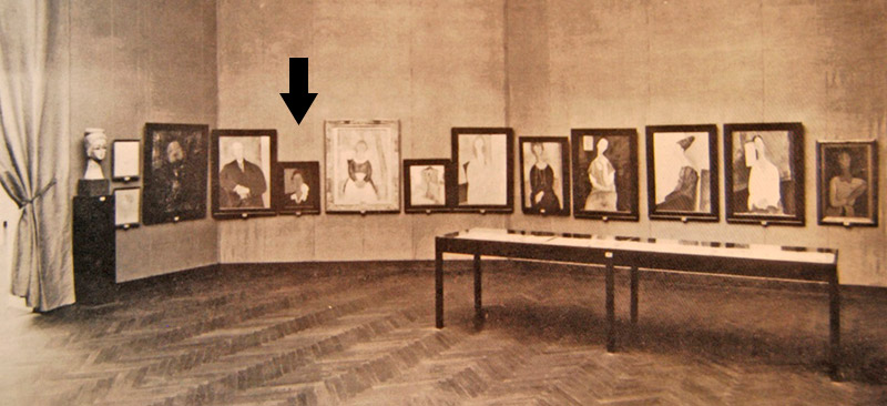The painting at the Biennale di Venezia in 1930