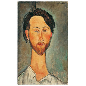 PAINTINGS OF MEN BY AMEDEO MODIGLIANI