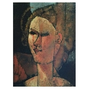 woman head - - Amedeo Modigliani