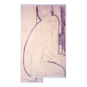 Crouching nude - 1910-11
