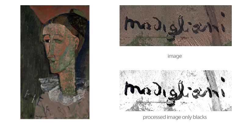 pierrot dated in 1915 signature 