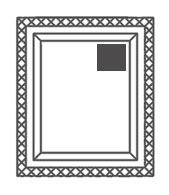 top, right -  signature paintings in modigliani