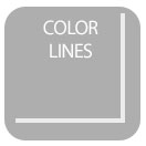 color lines in amedeo modigliani backgrounds