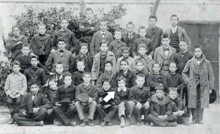 Modigliani school class 1895-1896