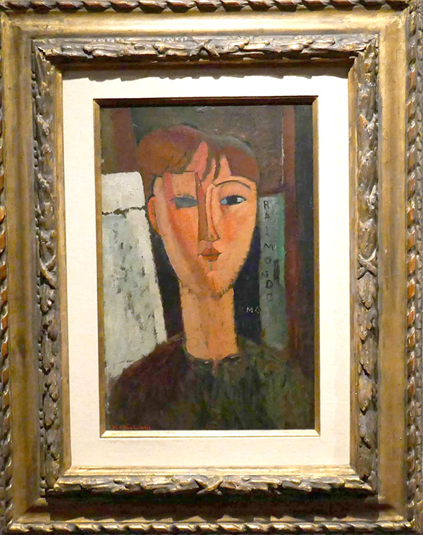 raimondo framed at LAM exhibit in 2016