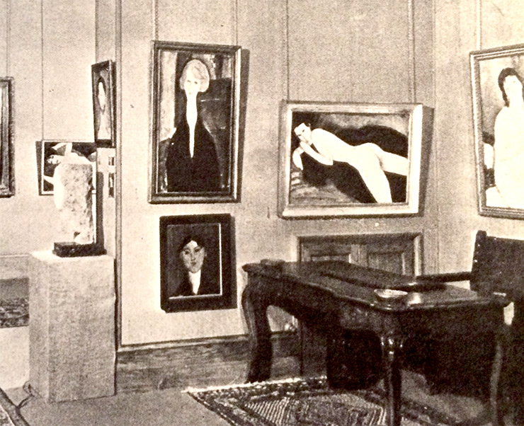 Galerie bING  IN pARIS, 1925, THE WORK ON DISPLAY