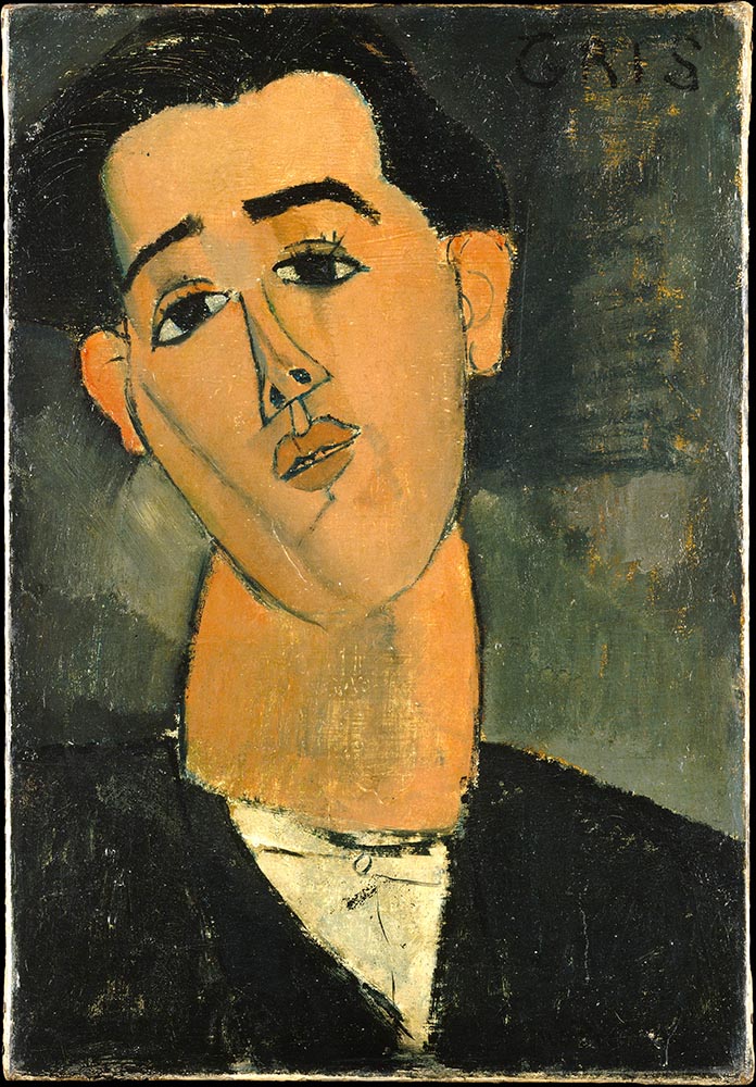 Juan Gris  by Amedeo Modigliani 