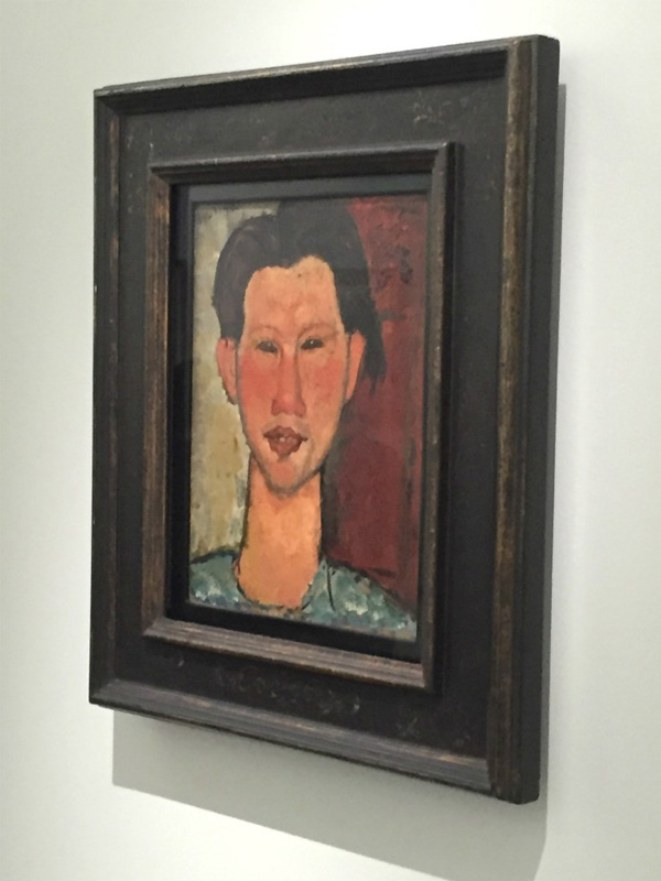 soutine portrait at the lille exhibit in 2016