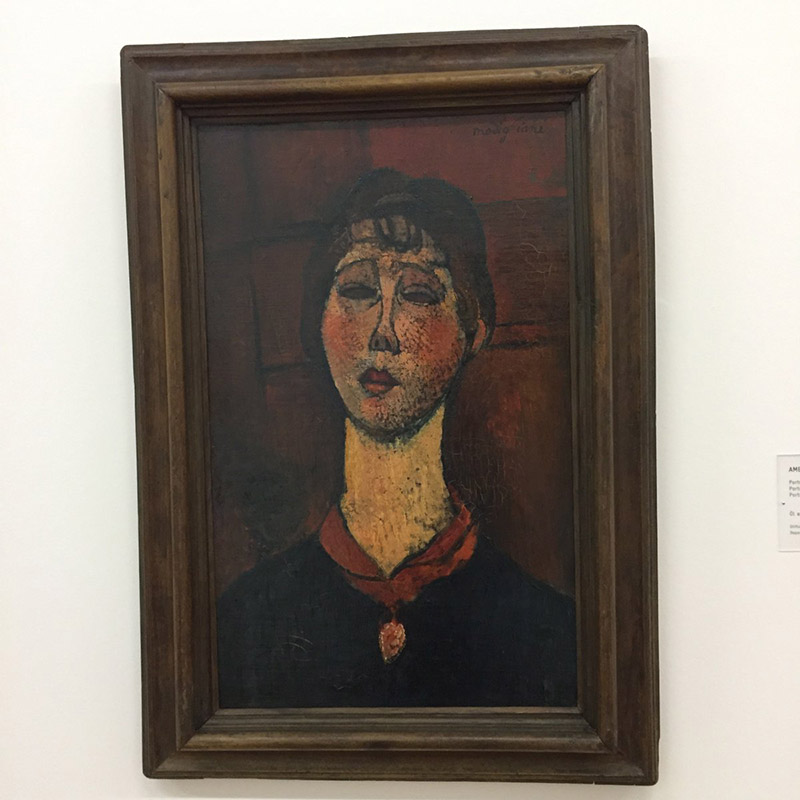 madame dorival framed with a non gilded frame at basel
