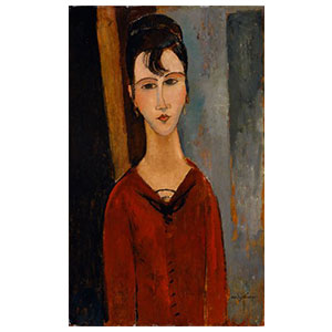 woman bust madame c.d. by amedeo modigliani