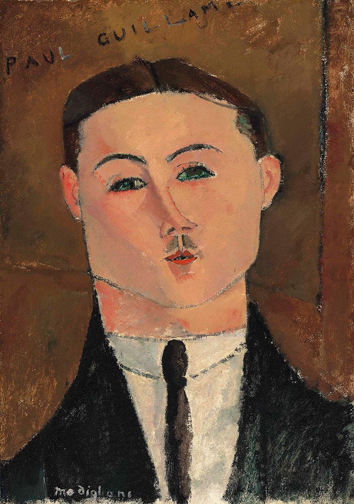 Paul Guillaume by amedeo modigliani