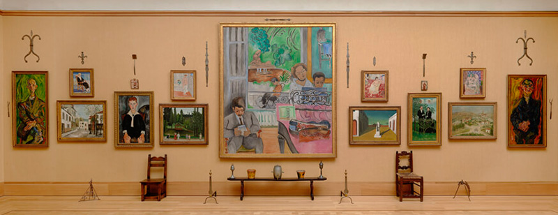 The assembly of the room 19