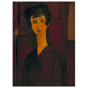 young woman or victoria by amedeo modigliani