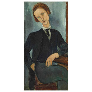 Woman with necklace amedeo modigliani
