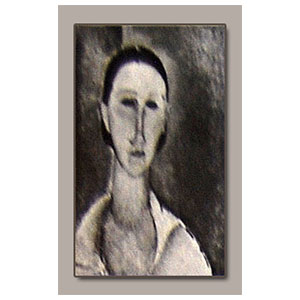 Head of Hanka Zborowska amedeo modigliani