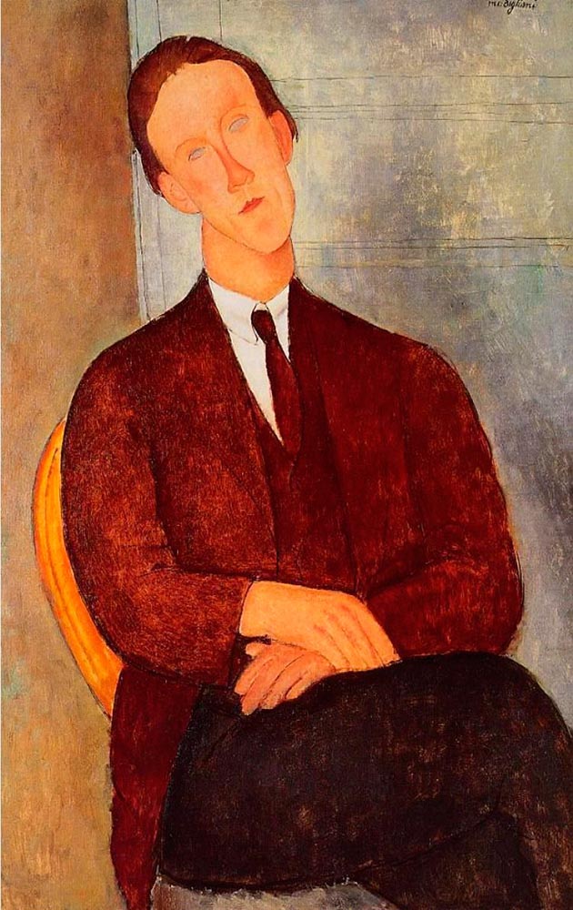 Morgan Russell  by Amedeo Modigliani