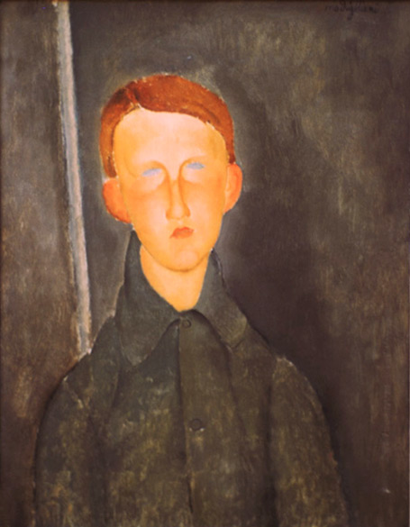 boy  by amedeo modigliani