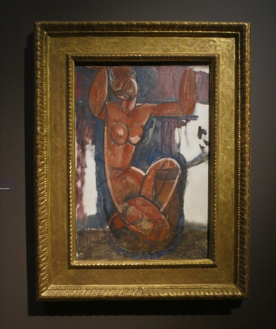 the painting framed at the jewish museum expo in 2018