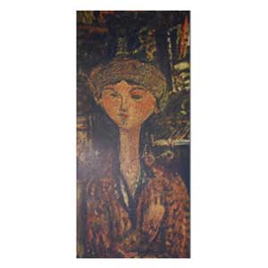 Beatrice Hastings infornt of or at  piano amedeo modigliani