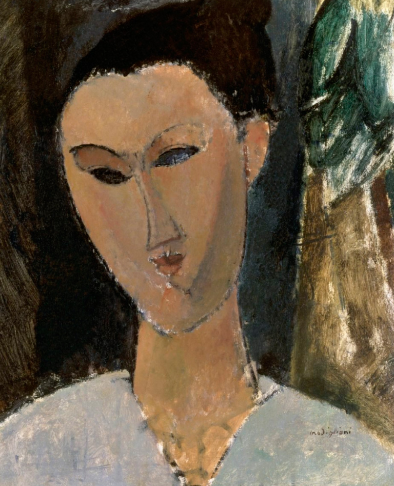 woman bust - amedeo modigliani
