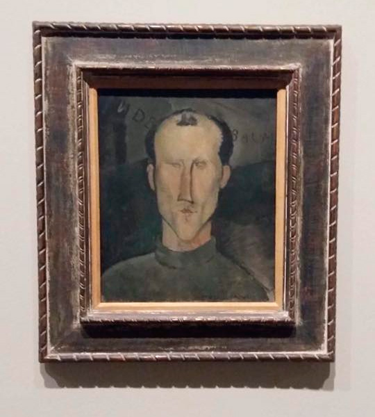 Indenbaum framed at the tate gallery exhibit in 2017